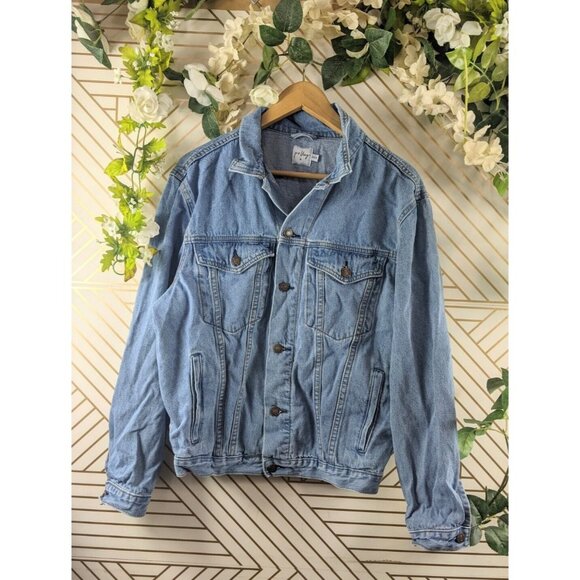 Princess Polly Jackets & Blazers - Princess Polly Women's Denim Jean Jacket Button Up Size XS/S
